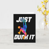 Dunk es einfach! Bysketbyll Player Slam Dunk Karte (Gelbe Blume)