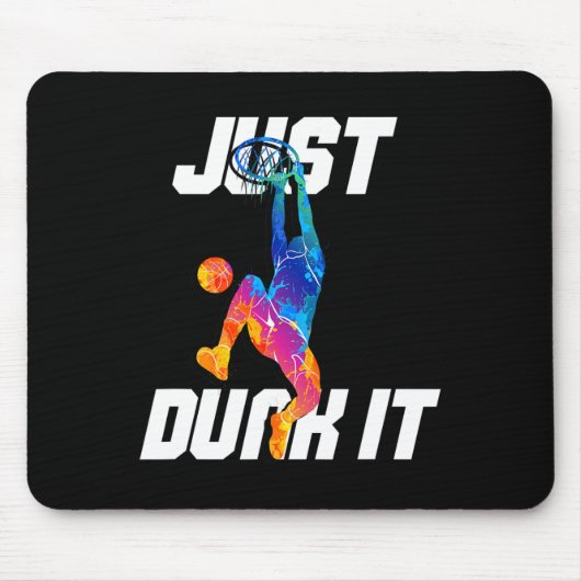 Dunk es einfach! Bysketbyll Player Slam Dunk Mousepad (Vorne)
