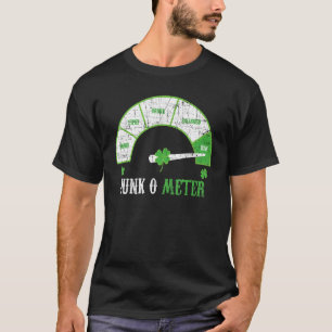 Dunk O Meter Irish Beer Drink Alkohol Drinker T-Shirt