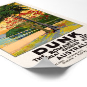 Dunk The Romantic Isle Vintage Poster 1935 (Ecke)