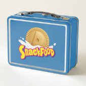 Dunkaroos-Logo-Kunst Metall Brotdose (Rückseite)