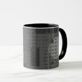 Dunkel Abstrakt Tasse (VorderseiteRechts)