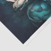 Dunkel-aquamarin-rosa-Bäuche decoupage Seidenpapier (Ausschnitt)