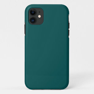 Dunkel Aquamarin (Vollfarbe) Case-Mate iPhone Hülle