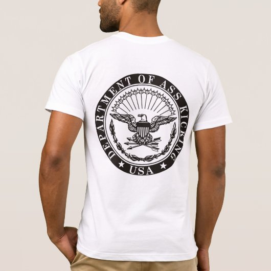 Dunkel auf Licht "DoAK" T-Shirt (Rückseite)