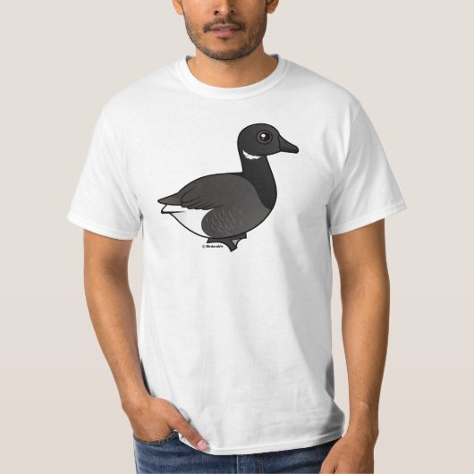Dunkel-aufgeblähte Brant-Gans T-Shirt (Vorderseite)