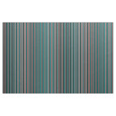 Dunkel-Cyan-, Schwarz- und Lichtkorallenmuster Stoff (Yard (91,4 cm))