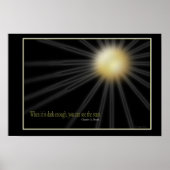 dunkel genug poster (Vorne)