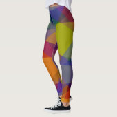 Dunkel Geometrisch - Leggings (Links)