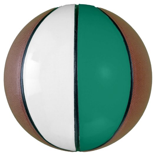Dunkel grün blau, solide Farbgestaltung Basketball (Vertikal)