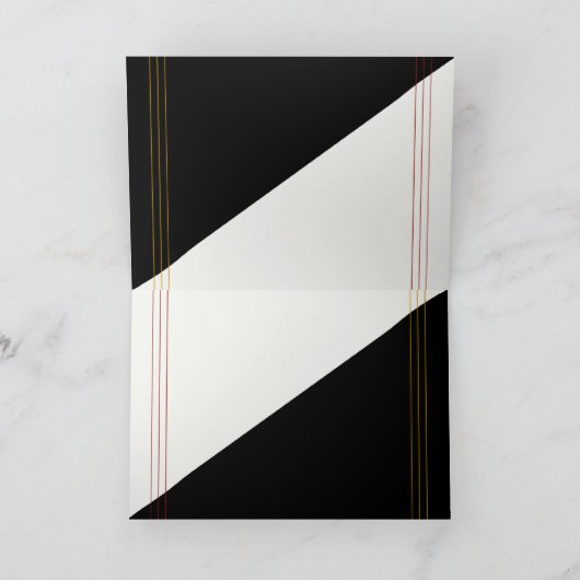 Dunkel in Licht Karte (Innenseite)