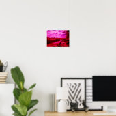 Dunkel Infrarot Wasserkasten gestrichene elektrisc Poster (Heimbüro)