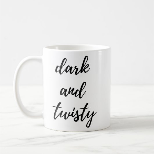 dunkel kaffeetasse (Links)