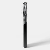 Dunkel & leicht grau, metallic, geometrisches Desi Case-Mate iPhone Hülle (Rückseite / Links)