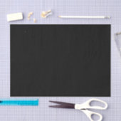 DUNKEL MASSIV SCHWARZ SEIDENPAPIER (Handwerk)