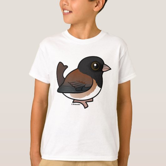 Dunkel-mit Augen Junco (Oregon) T-Shirt (Vorderseite)