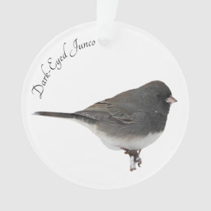 Dunkel-Mit Augen Junco Ornament