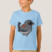 Dunkel-mit Augen Junco (rot-gestützt) T-Shirt (Vorderseite)