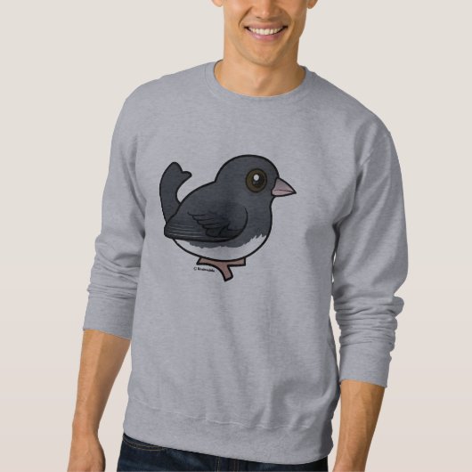 Dunkel-mit Augen Junco (schieferfarben) Sweatshirt (Vorderseite)