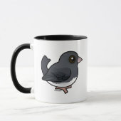 Dunkel-mit Augen Junco (schieferfarben) Tasse (Links)