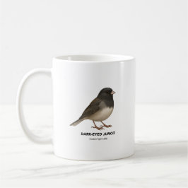 Dunkel-mit Augen Junco - Vögel in Kalifornien Kaffeetasse