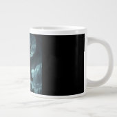 Dunkel, mittelalterlicher Drache Jumbo-Tasse (Rechts)