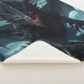 Dunkel, mittelalterlicher Drache Sherpadecke (3/4)