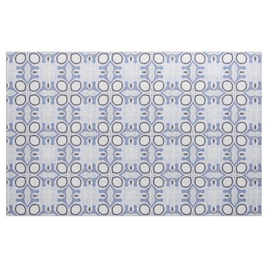 Dunkel Mittelhellpastellblau Bali Batik Muster Stoff (Fat Quarter (45,7 x 55,9 cm))