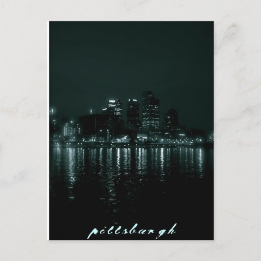 Dunkel- Postkarte (Vorderseite)