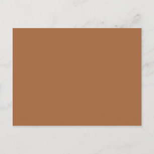 Dunkel Sandy Beige Kaffee Karamelll nur braun Farb Postkarte