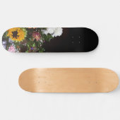 Dunkel + Sonnenblume Skateboard (Horizontal)