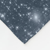 Dunkel stahlblaue Fleece-Decke Fleecedecke (Ecke)