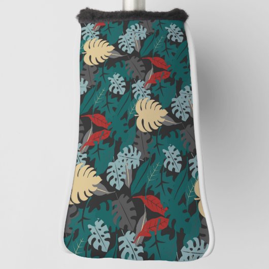 Dunkel tropisch golf headcover (Rotieren 90)