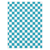 Dunkel türkis kariert tischdecke (Vorderseite)
