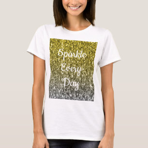 Dunkel-ultimativ graugelbe Ober-Kronen T-Shirt