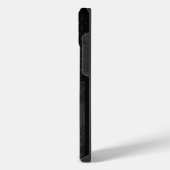 Dunkel und geraubt | Fire Fighting Red Line Flag iPhone Hülle (Linke Seite)