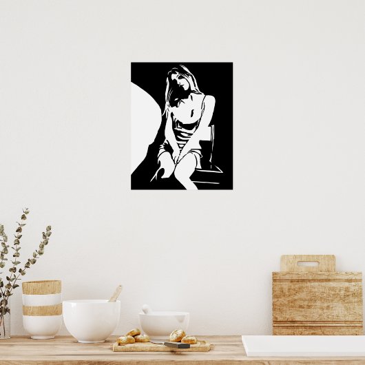 Dunkel und leicht 18 poster (Küche)