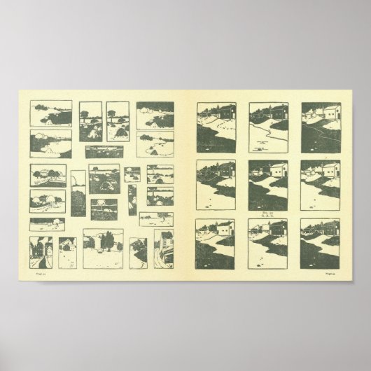 Dunkel und leicht poster (Vorne)