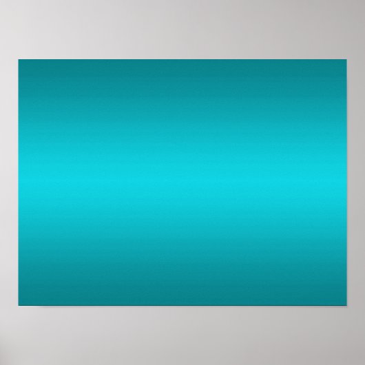 Dunkel und Licht Aqua Blauer Strahl - Türkis Poster (Vorne)