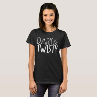 Dunkel und Twisty T-Shirt