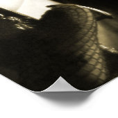 Dunkel waren meine Träume in letzter Zeit Poster (Ecke)