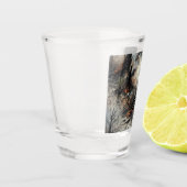 Dunkelästhetisches Shotglas für Gothic Bars Schnapsglas (Links)