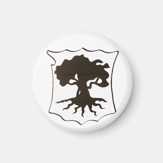 Dunkelbaummagnet Magnet (Vorne)