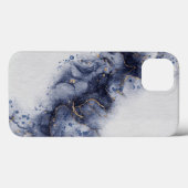 Dunkelblau Case-Mate iPhone Hülle (Rückseite (Horizontal))