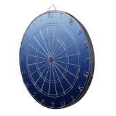 Dunkelblau Dartscheibe (Vorderseite rechts)