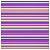Dunkelblau, dunkles Violett, hellgelb und dunkler  Stoff (Muster)