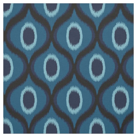 Dunkelblau-Farbe-Marokko-Kikat-Design Stoff (Muster)