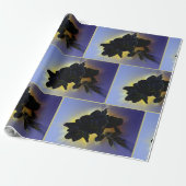 Dunkelblau Geschenkpapier (Ungerollt)