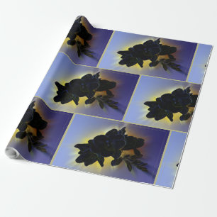 Dunkelblau Geschenkpapier