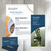 Dunkelblau, geteerte Fotos Werbekarte